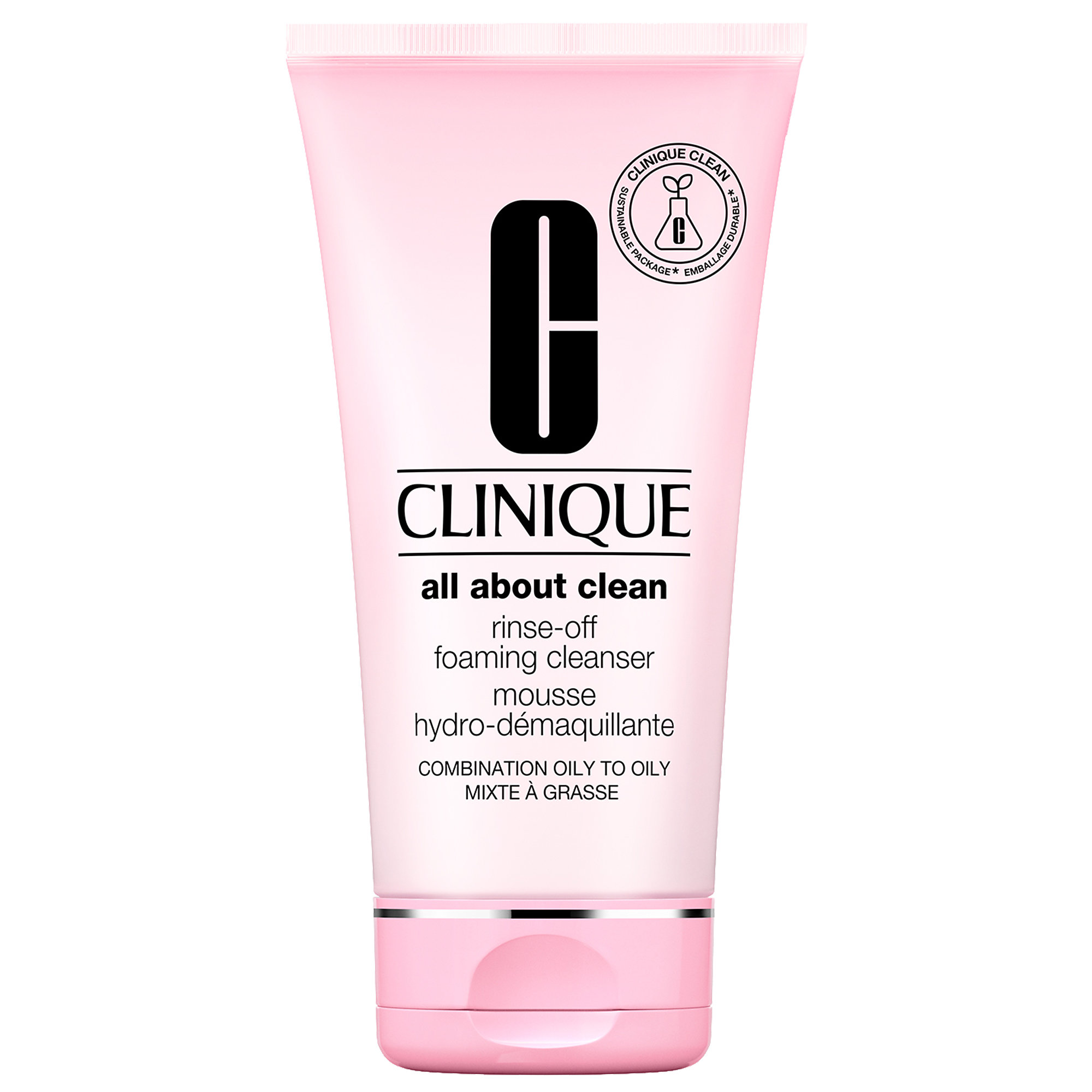 CLINIQUE All About Clean™ Rinse-Off Foaming Cleanser with Hyaluronic Acid 5 oz/ 150 mL