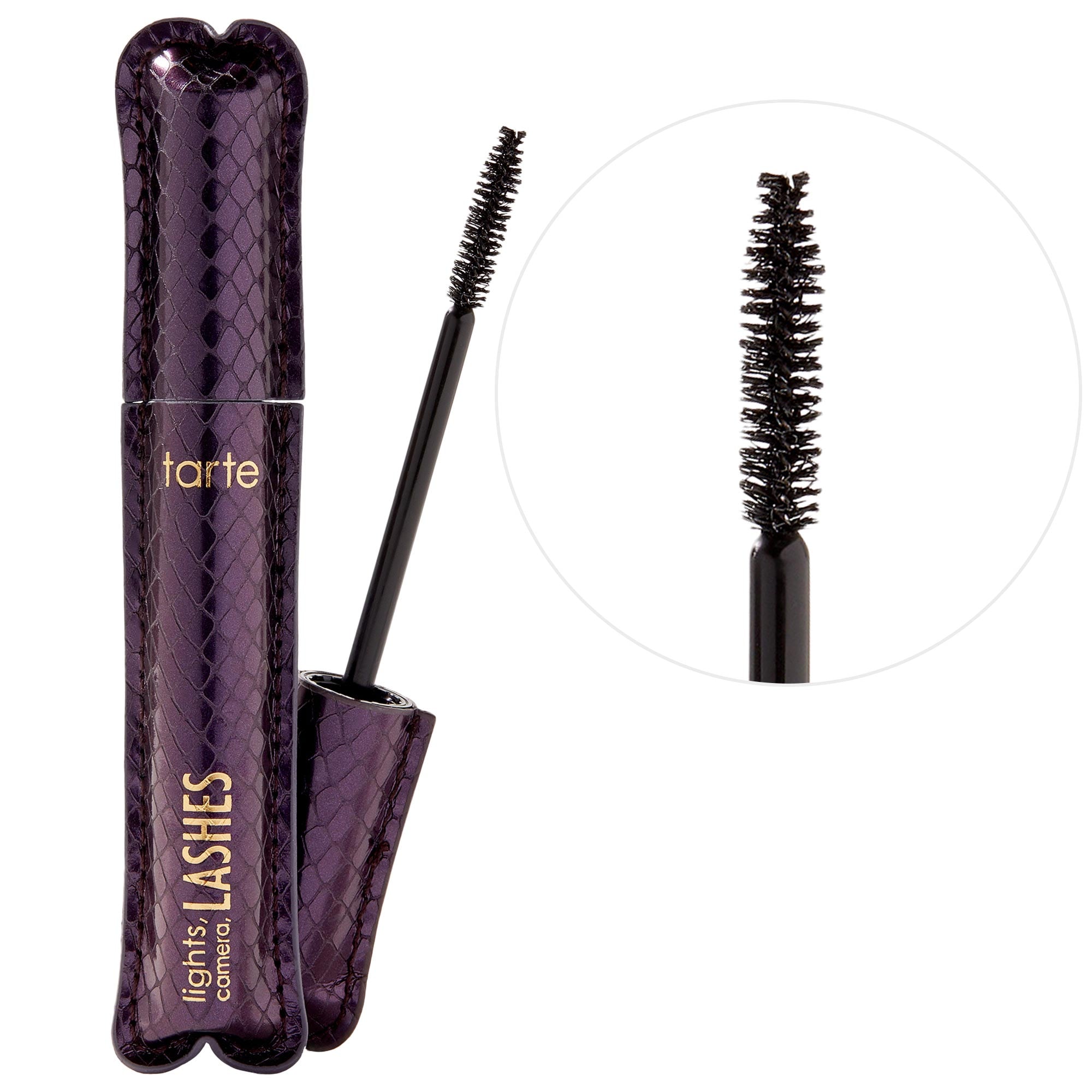 tarte lights, camera, lashes™ 4-in-1 volumizing mascara Black 0.24 oz/ 7 mL
