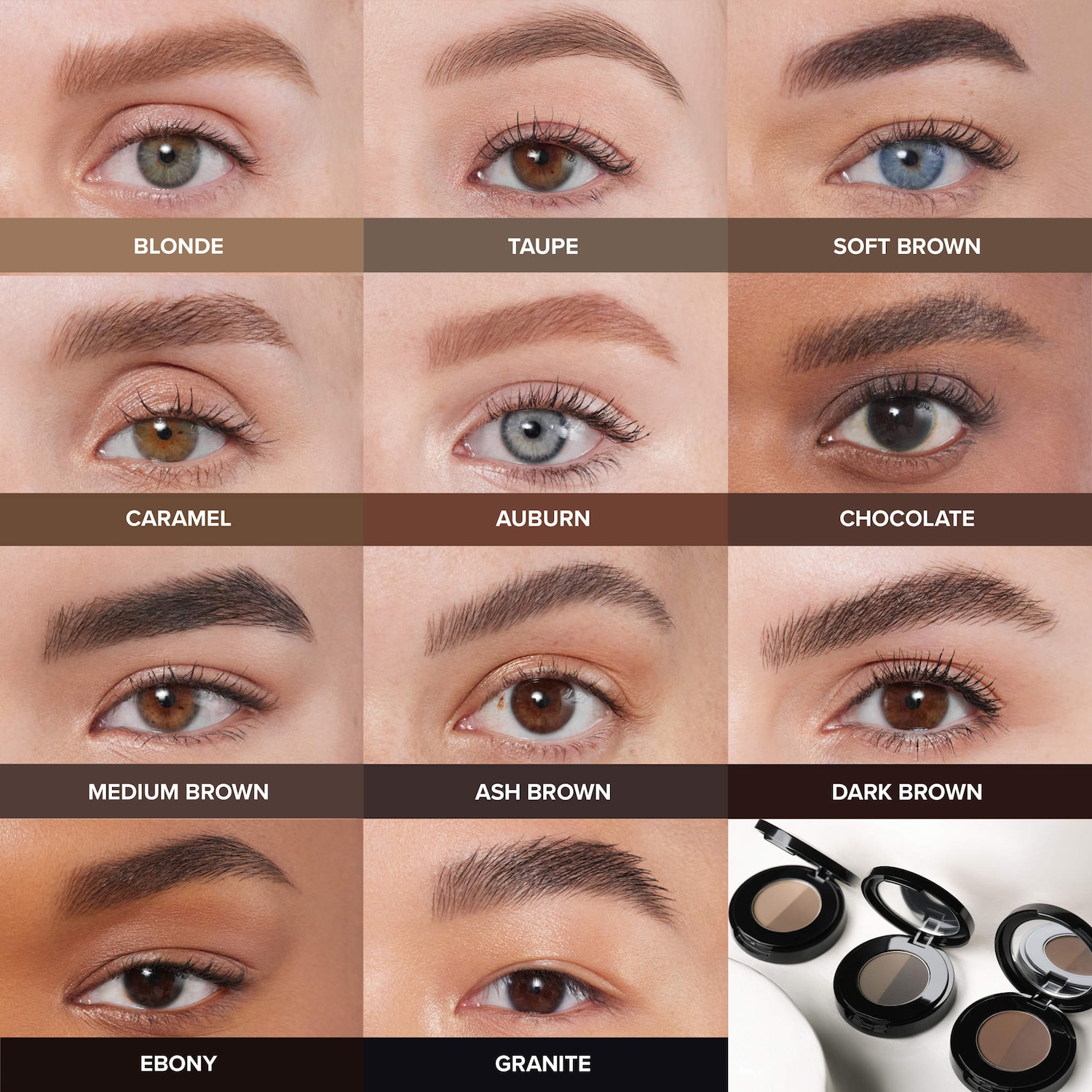 Brow Powder Duo Dual-Shade Eyebrow Makeup