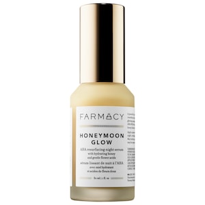 Farmacy HONEYMOON GLOW AHA Resurfacing Night Serum with Hydrating Honey + Gentle Flower Acids